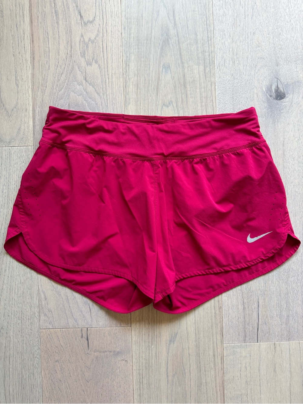 Nike Dri-Fit Women's Magenta Athletic Running Shorts XL